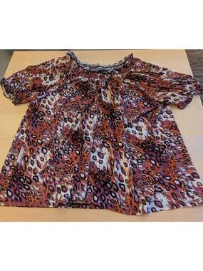🏖️Women's 3X Notations Blouse